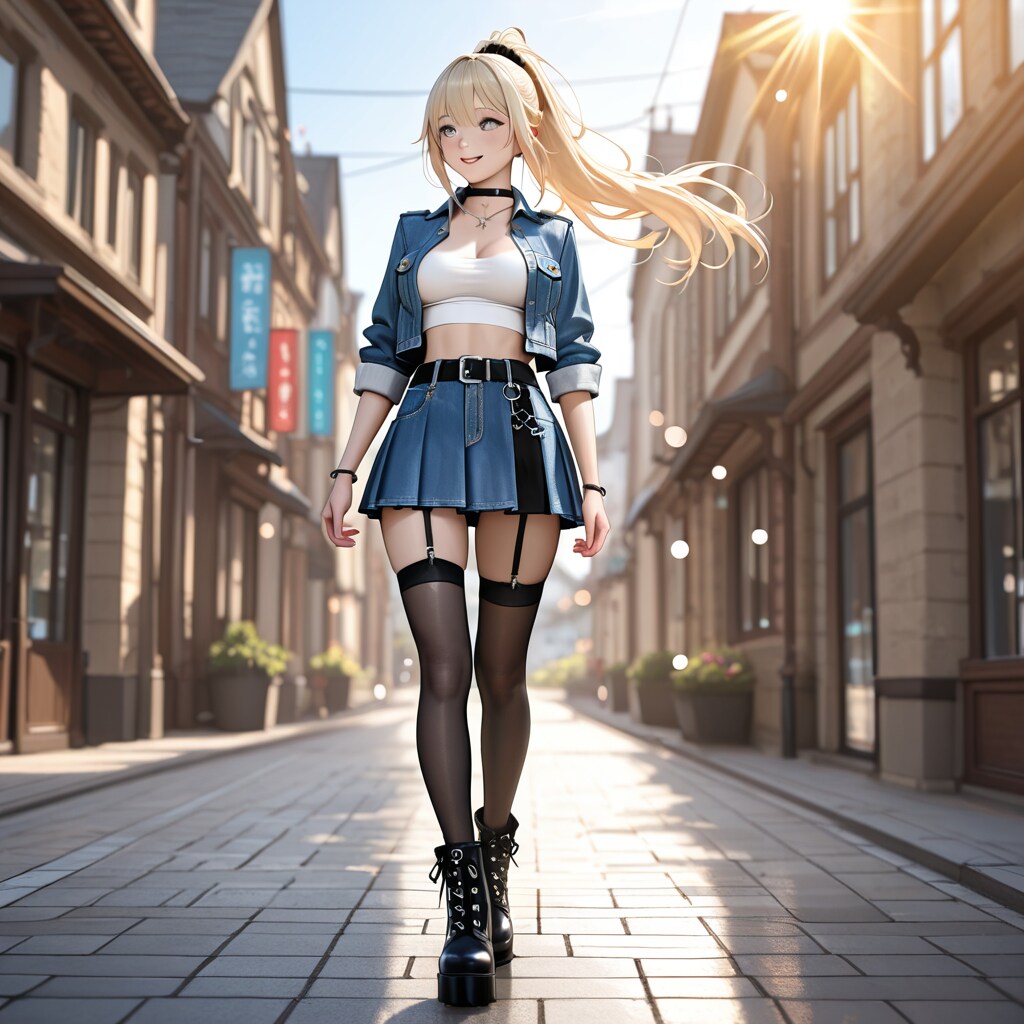 街で見掛けた女の子_0524