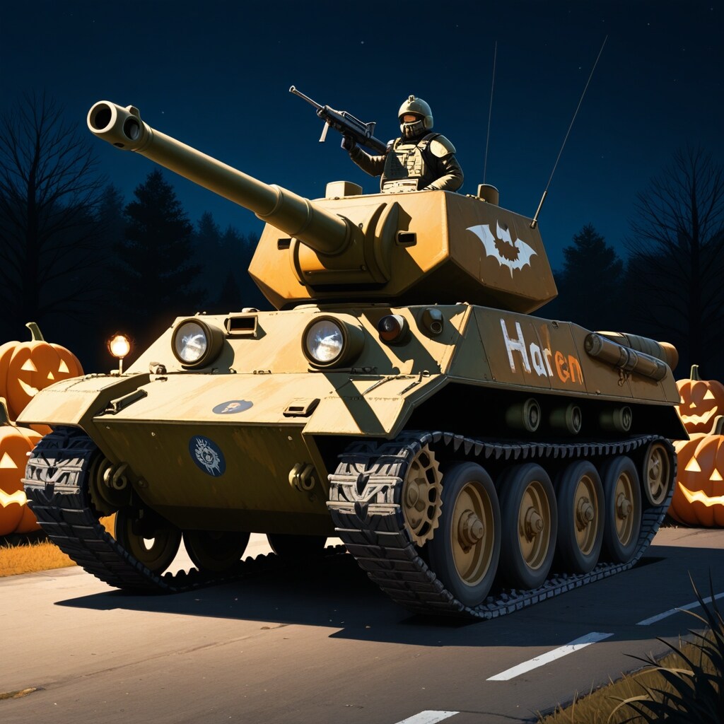 ハロウィンの軍事パレード何か？