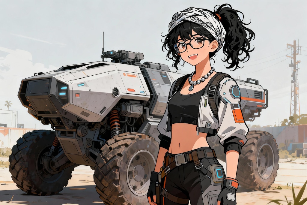 ゴツイメカが大好きです