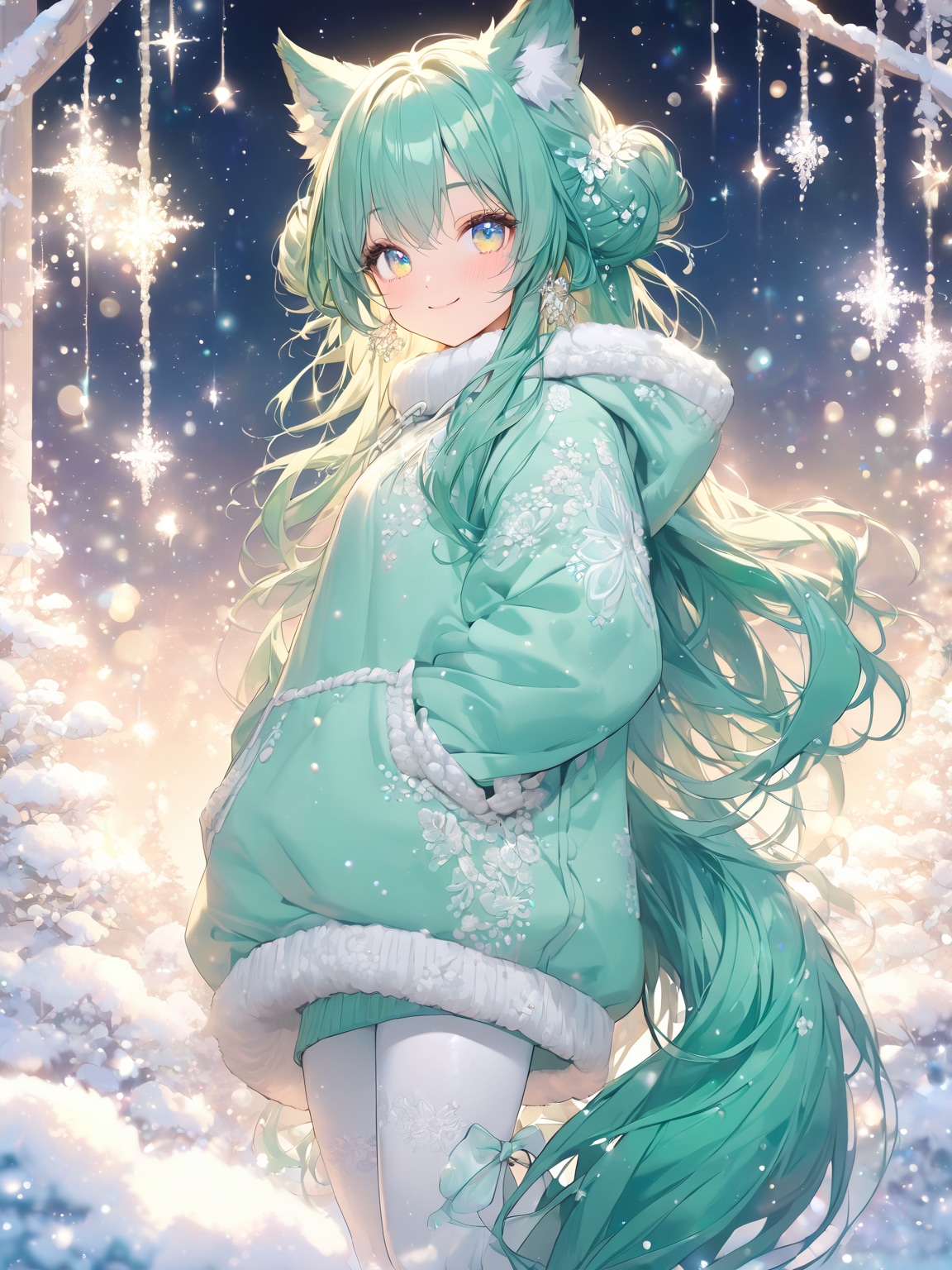 雪の日のおでかけ | の人気AIイラスト・グラビア