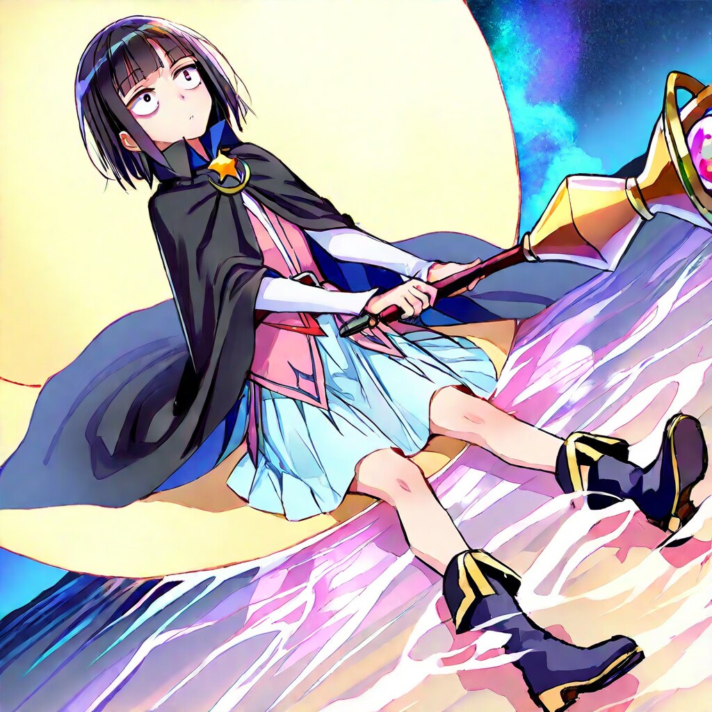 魔法使い月の冒険 | の人気AIイラスト・グラビア