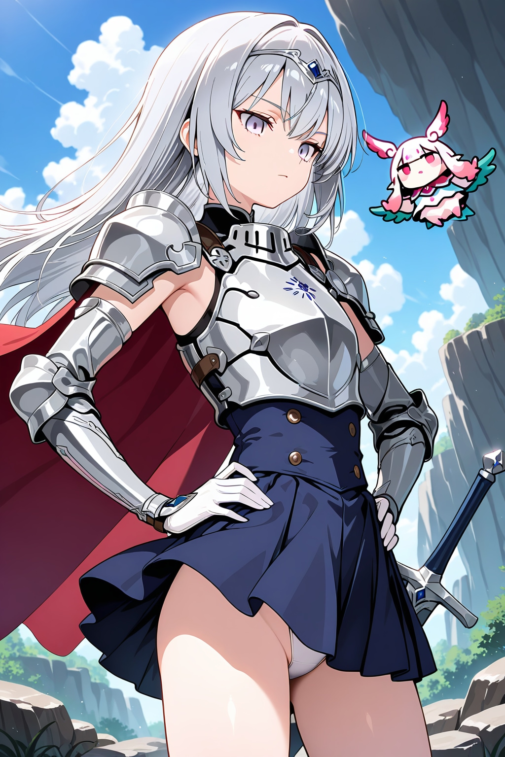 白銀の姫騎士　 #報酬命