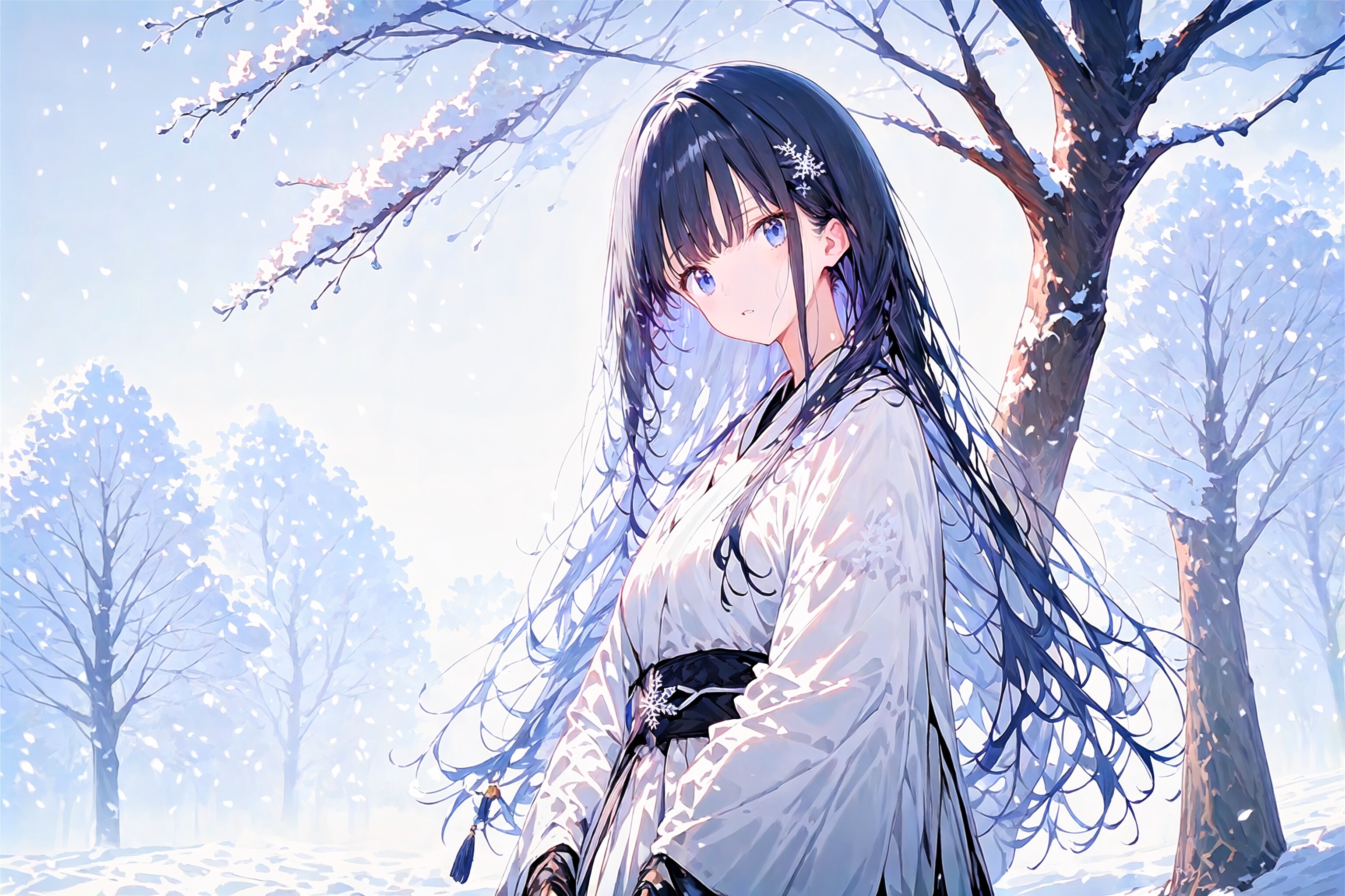 白銀 | の人気AIイラスト・グラビア