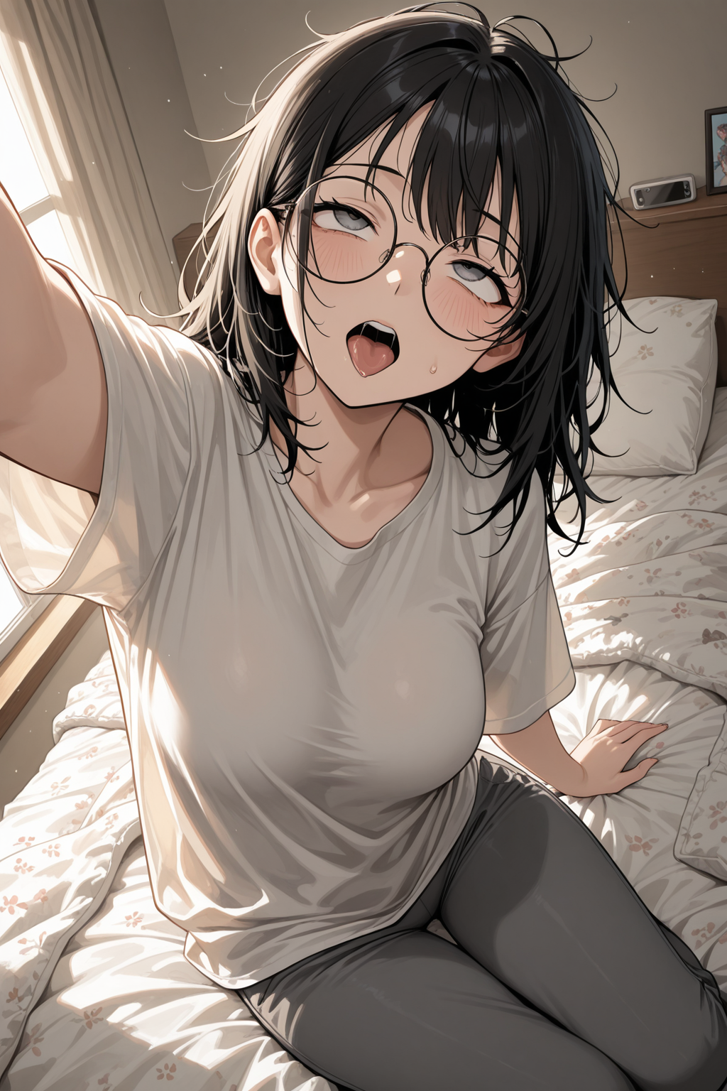 アヘ顔自撮りチャレンジ