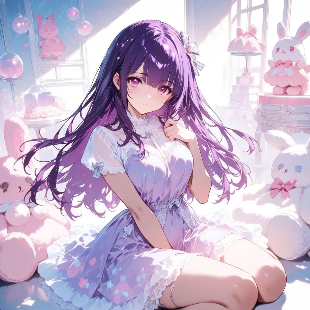 甘々女の子