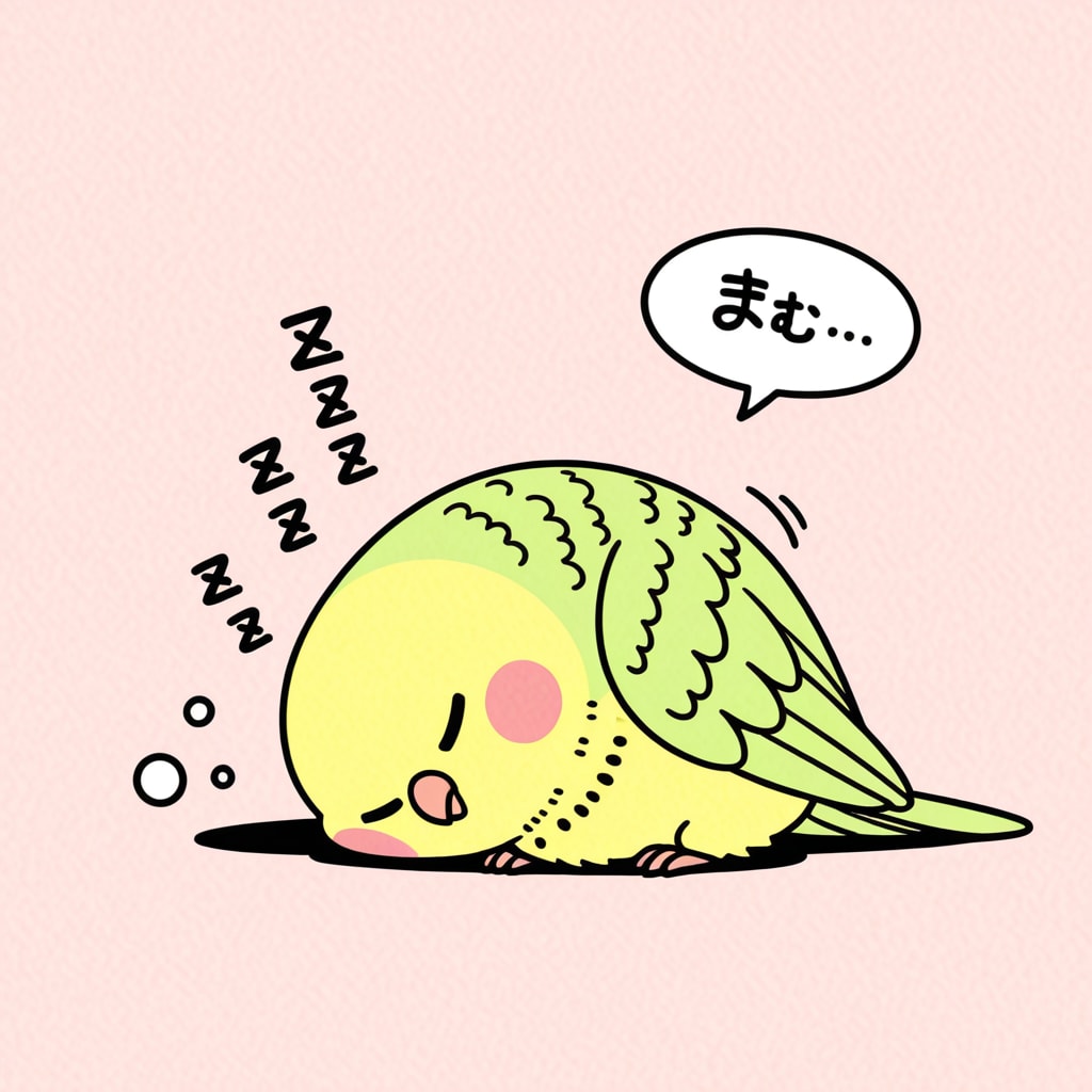 寝言インコ