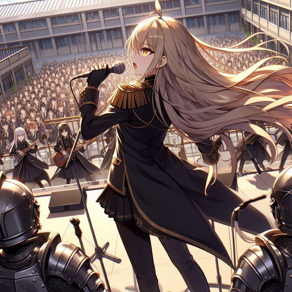 ウィンダー組の屋上ライブ