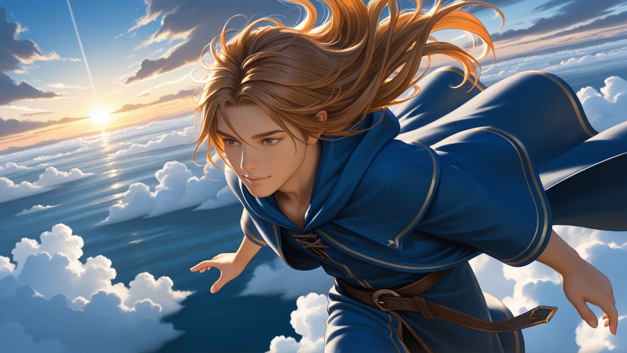 空を自由に飛びたいな | の人気AIイラスト・グラビア