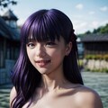 魅惑のトップレスコスプレ！リアルな間桐桜のセクシーな普段着がFateの世界に華を咲かせる 12枚目