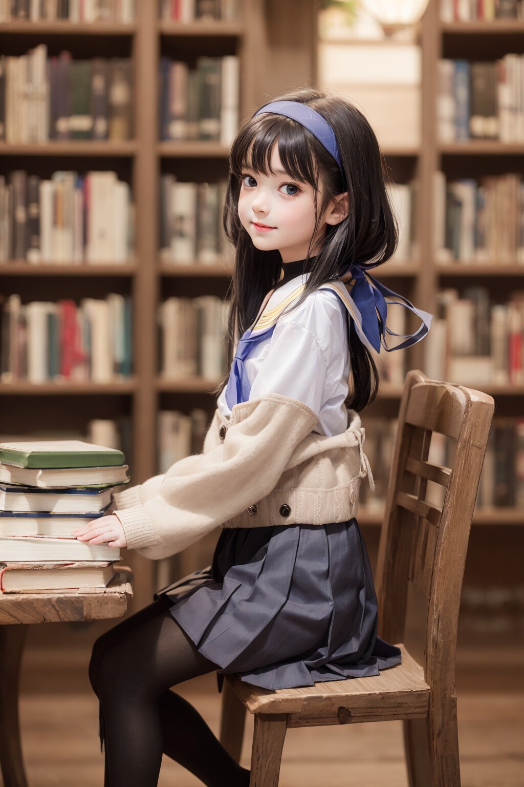 古関ウイ-図書館(116p)-ブルーアーカイブ