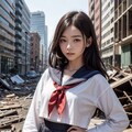 終末のスクールガール 2枚目