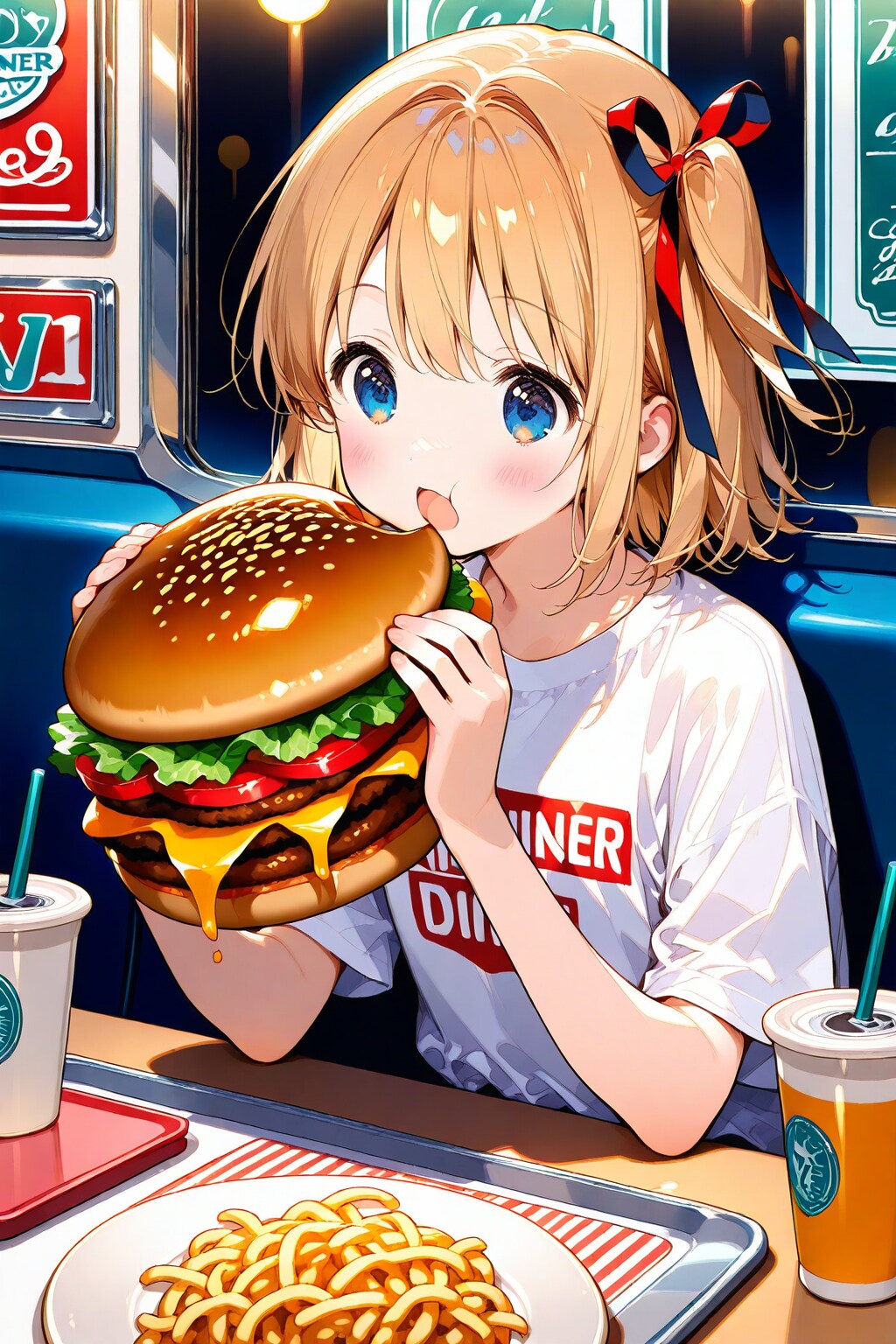 アメリカンサイズ | の人気AIイラスト・グラビア