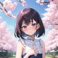 桜が似合う男の娘 2枚目