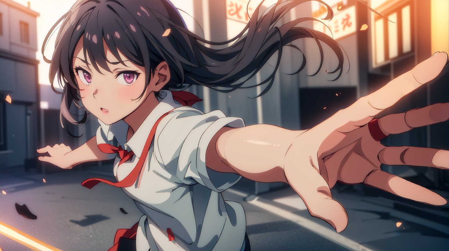 手を伸ばせ