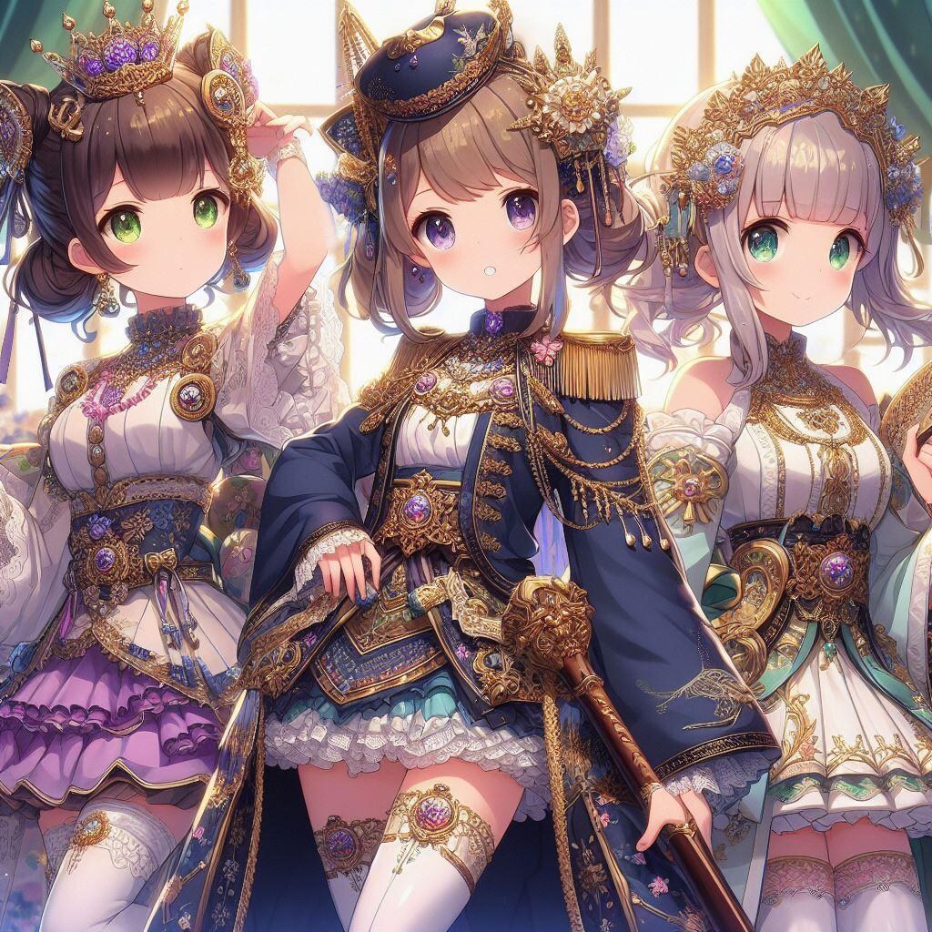 某歌劇団っぽい三姉妹