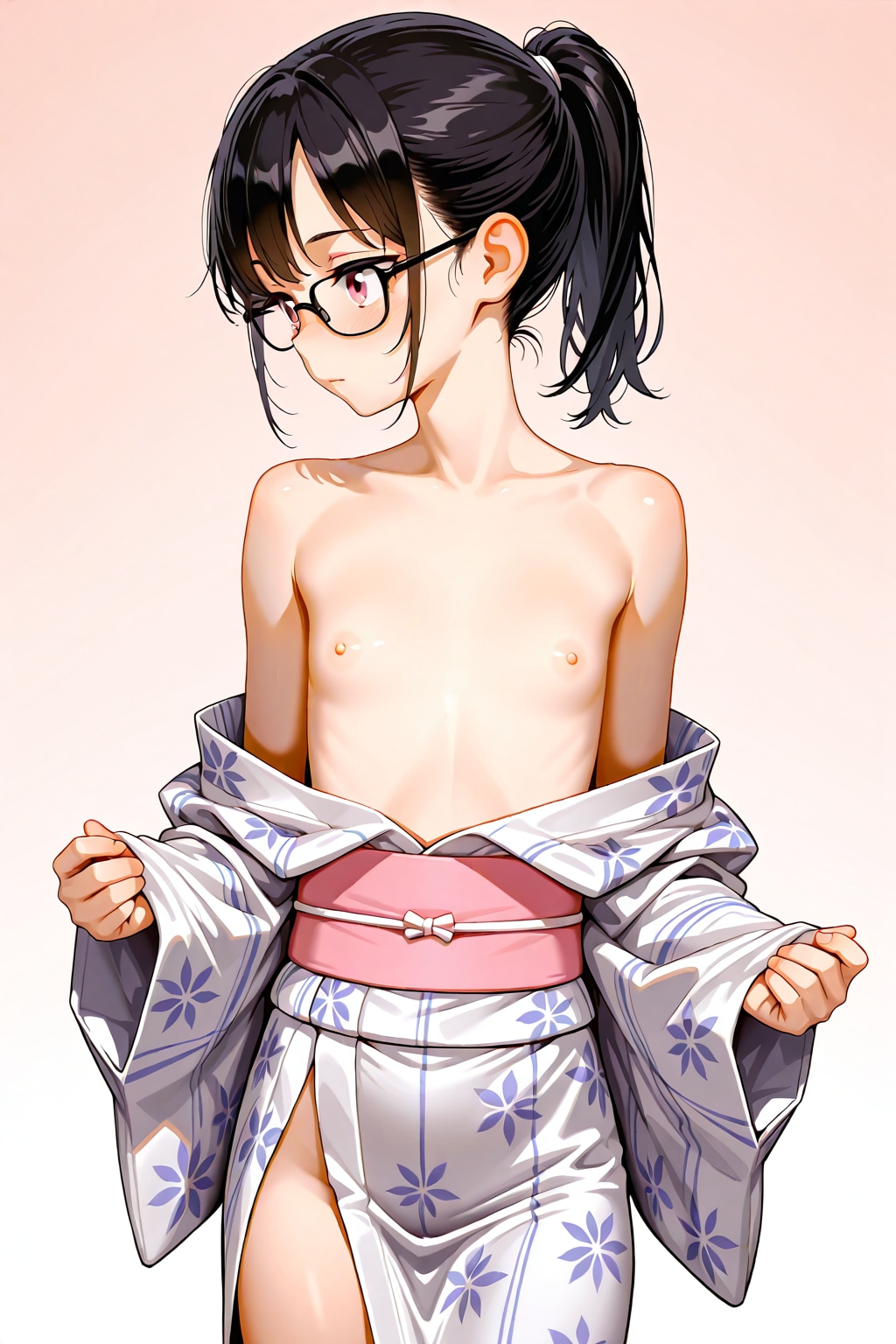 抵抗なく脱げる浴衣