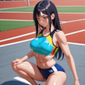 ランキング入り記念特典（おまけ）陸上バリエーション。 4枚目
