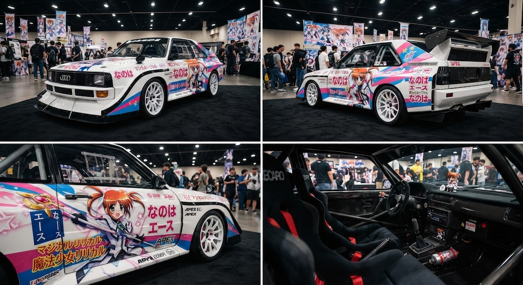 魔法少女リリカルなのはアウディ痛車