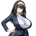 爆乳OL文香 2枚目