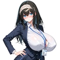 爆乳OL文香 3枚目