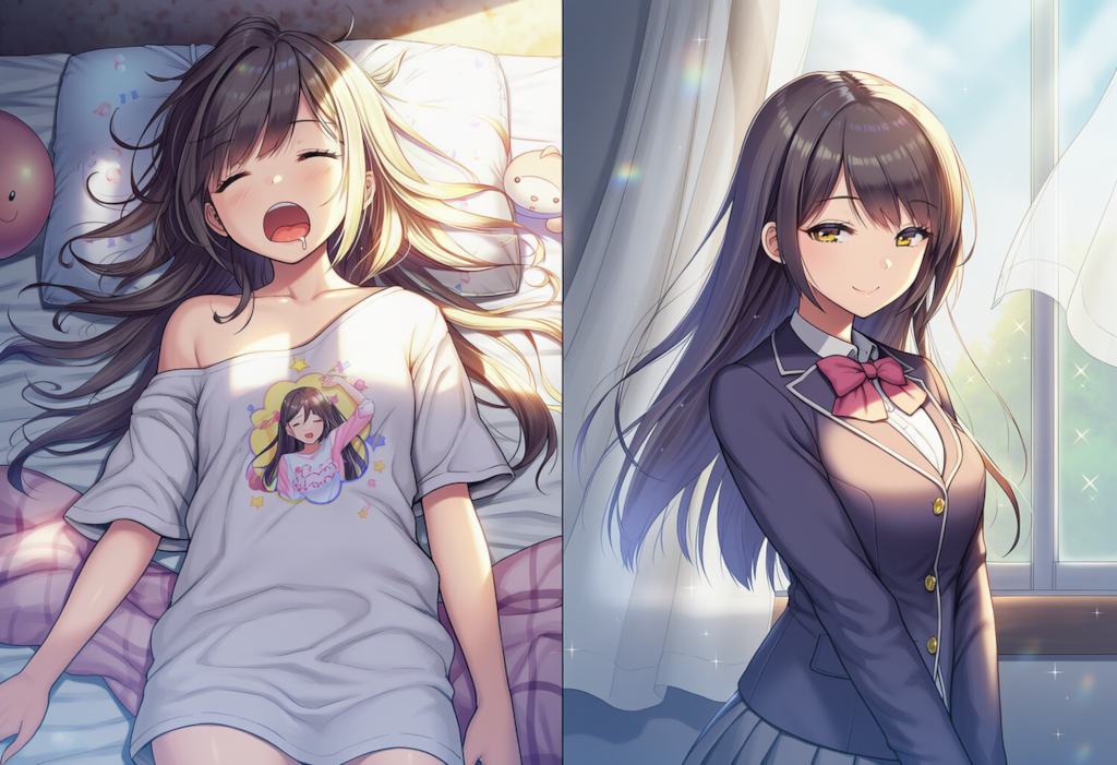 起床から３時間後