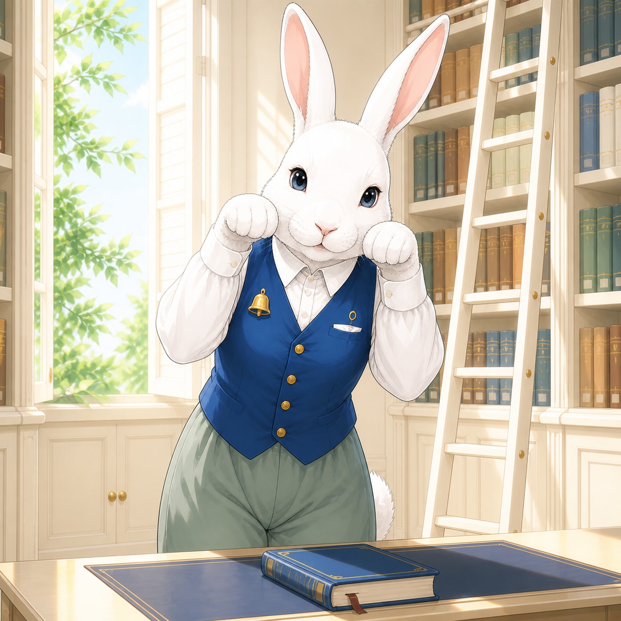 おはよウサギ（９）ミミ GPTimages2.0 | の人気AIイラスト・グラビア
