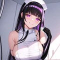 黒髪ロングむちむちエナメルナースちゃん試作 HolaraAI試作 4枚目