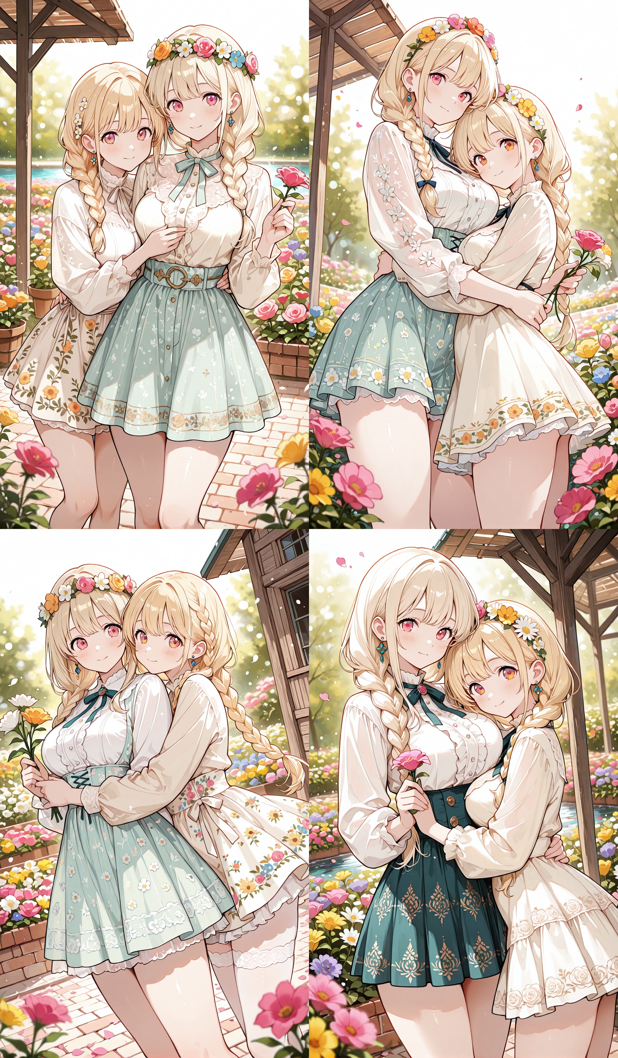 花売り | の人気AIイラスト・グラビア