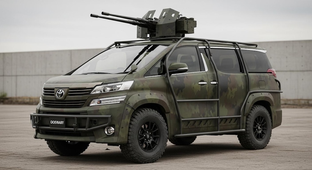 ヴェルファイア軍用車