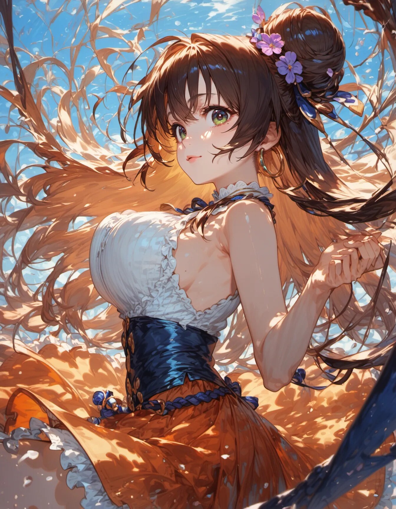 The Harvest Nymph's Gaze | の人気AIイラスト・グラビア