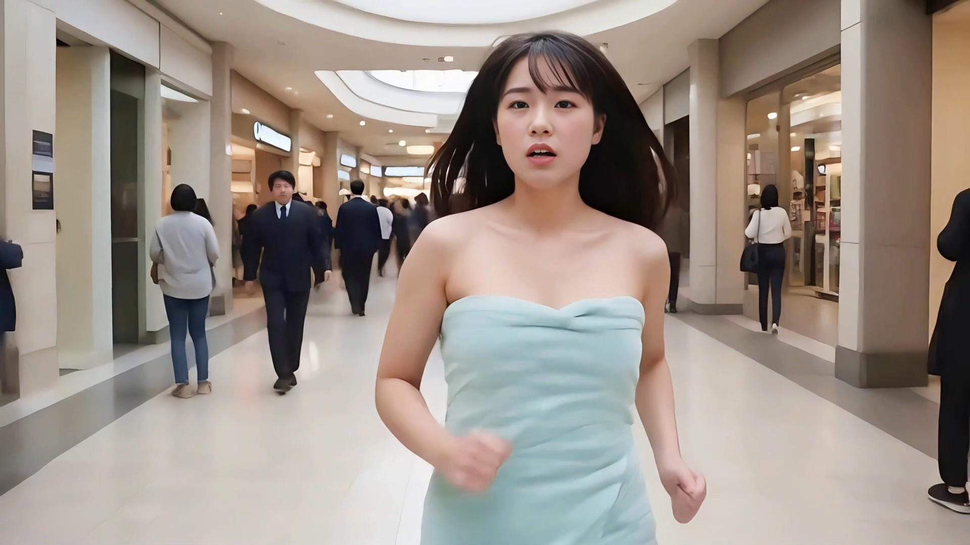 ふたなりチンポ射精動画2025 後編【動画】外でシコシコ射精