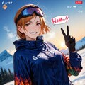 あったかもしれない未来(修学旅行でスノーボード) 釘崎野薔薇 008 2枚目