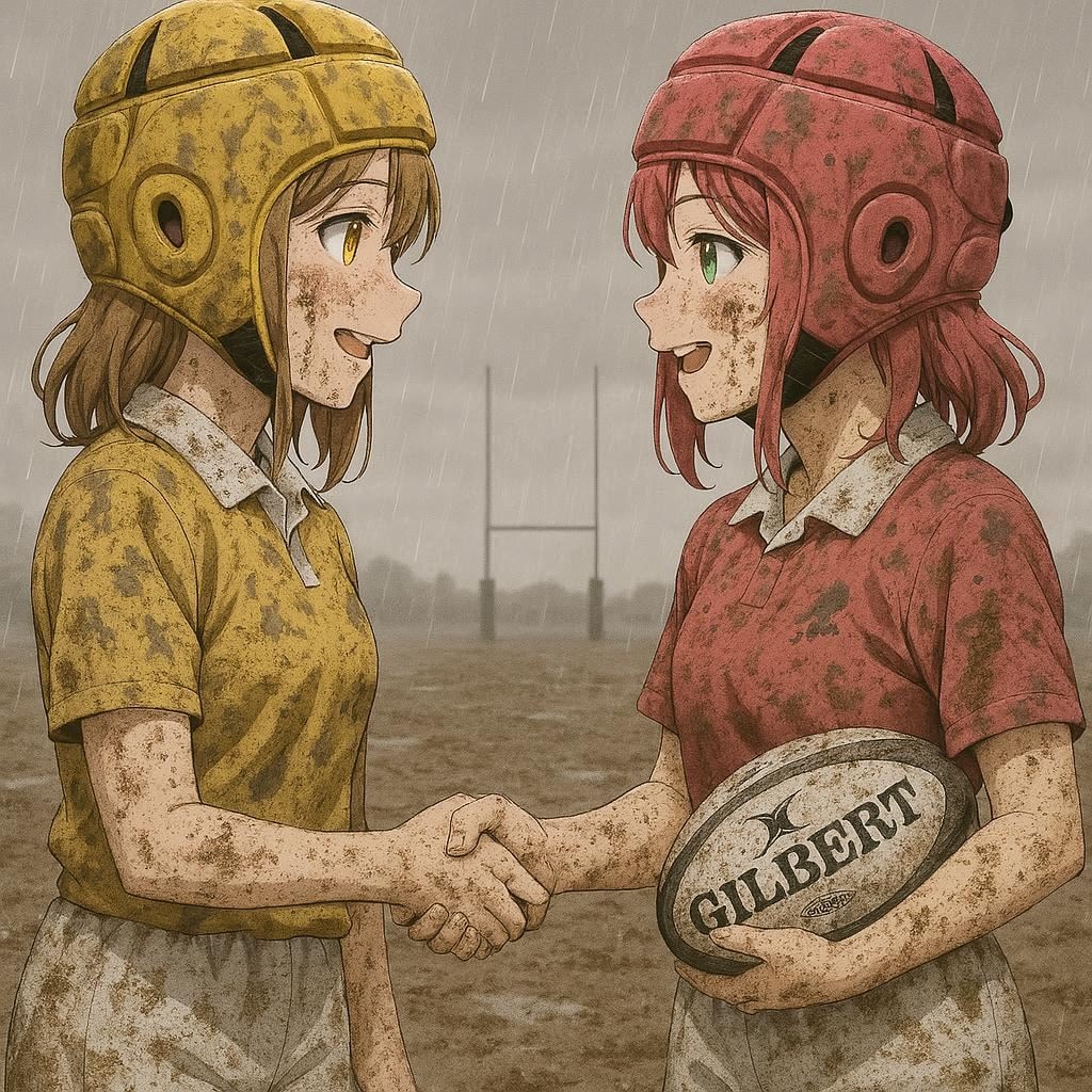 🏉泥まみれの女子ラグビー 151