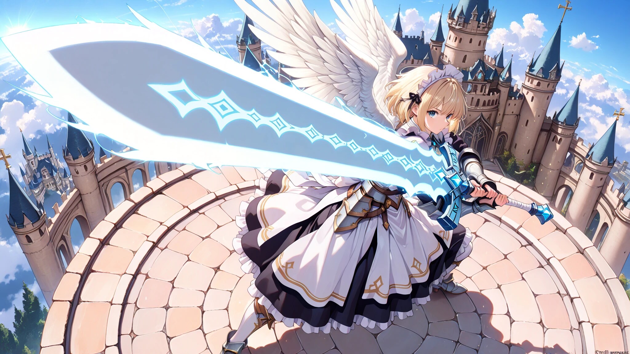 大剣女子 | の人気AIイラスト・グラビア