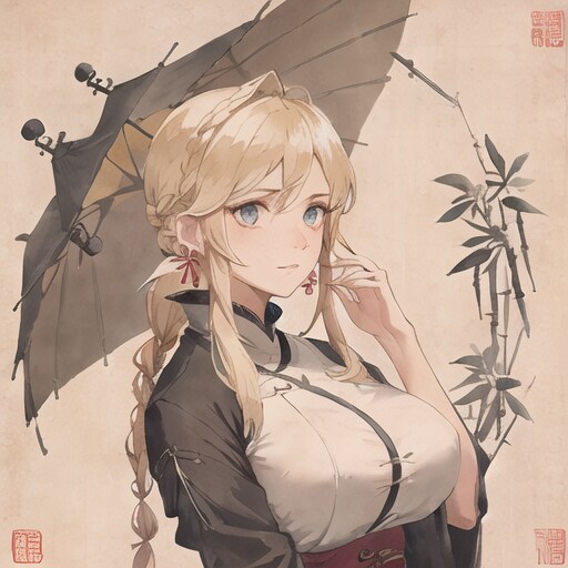 伝統的金髪娘