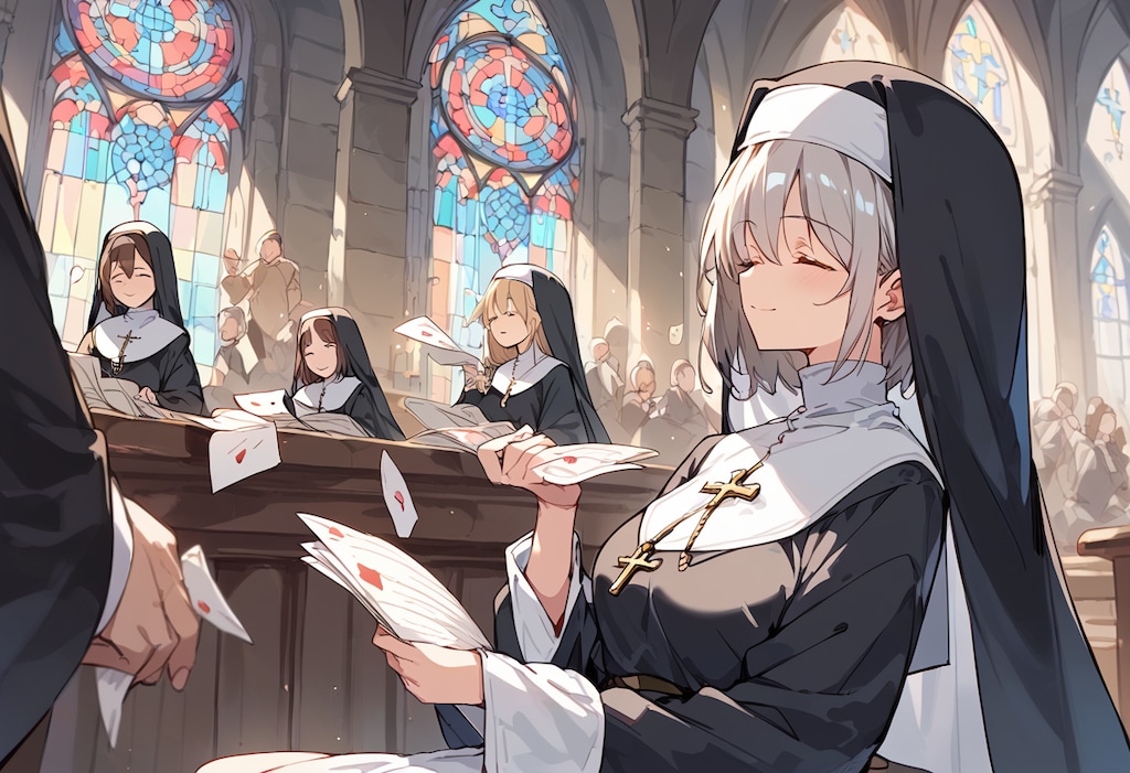 修道院は慈善事業だけでは維持できません♡