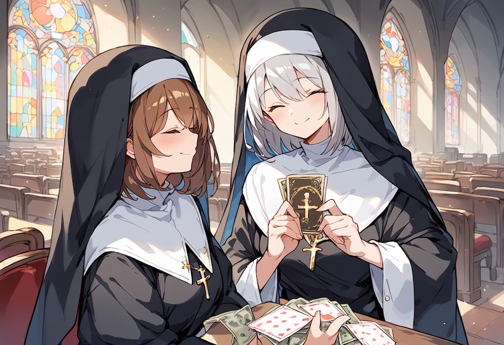 修道院は慈善事業だけでは維持できません♡