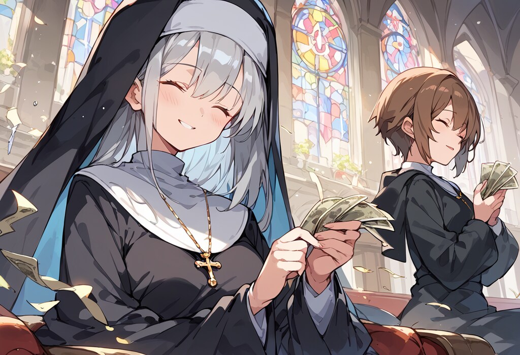 修道院は慈善事業だけでは維持できません♡