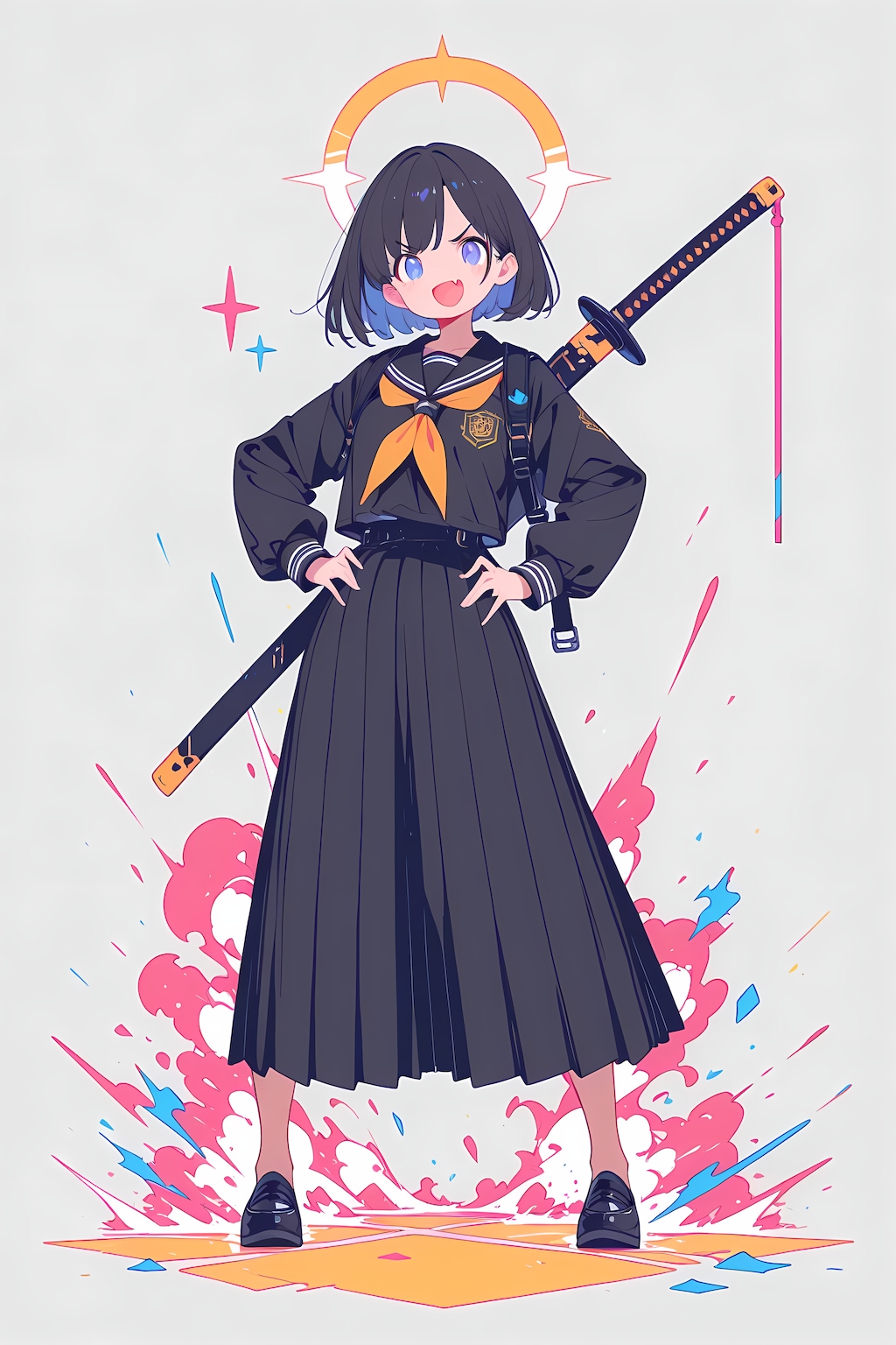 セーラー服と刀