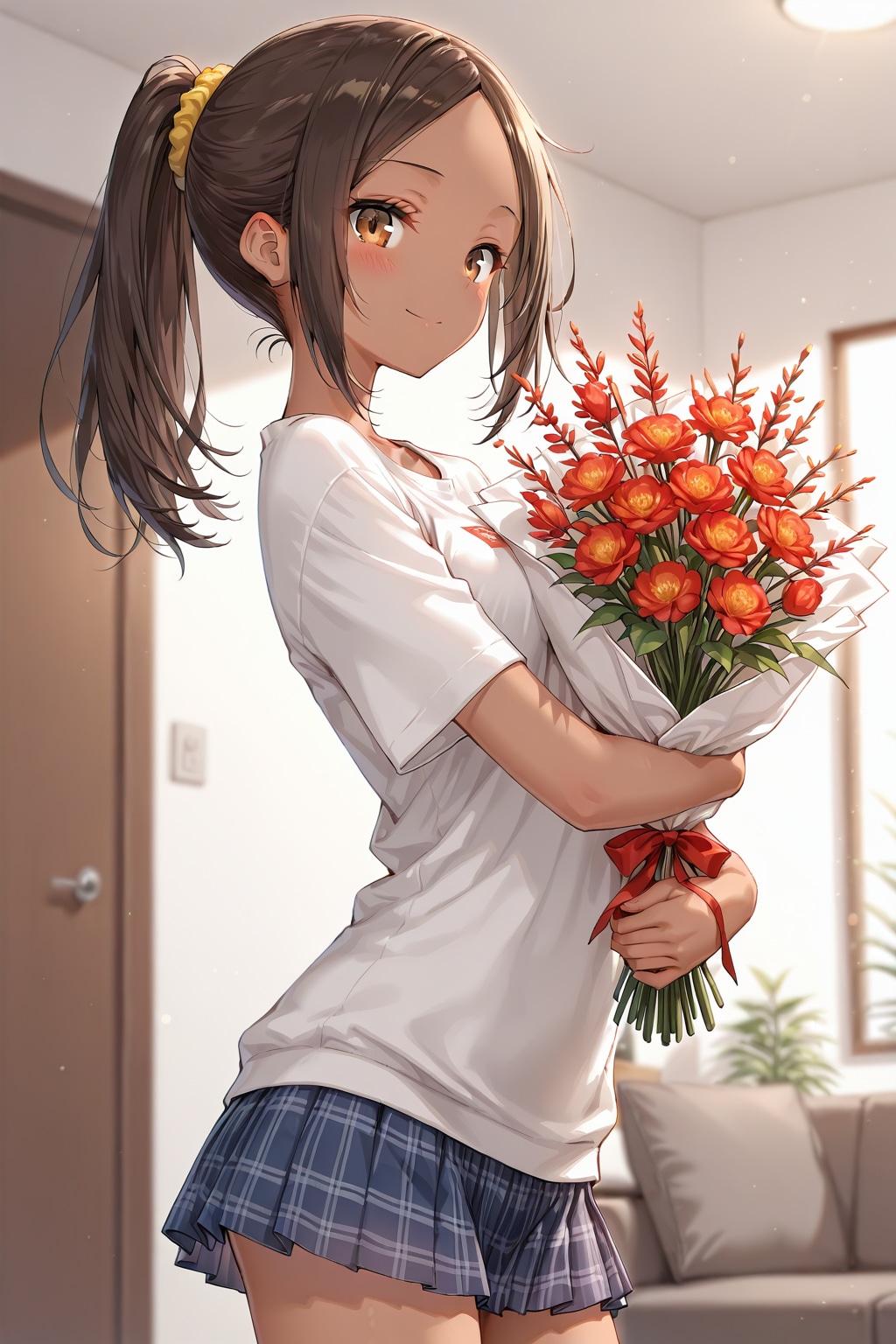 花を贈る