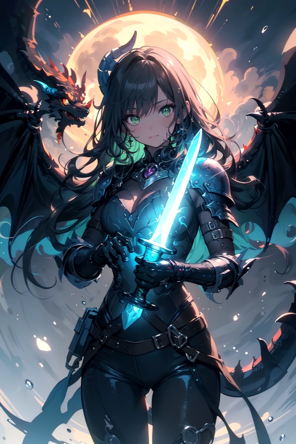 竜王の娘と白虎王の娘