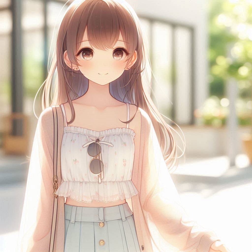 夏のコーディネイト(DALL-E)(8)