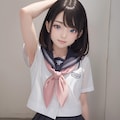 制服の女の子 2枚目