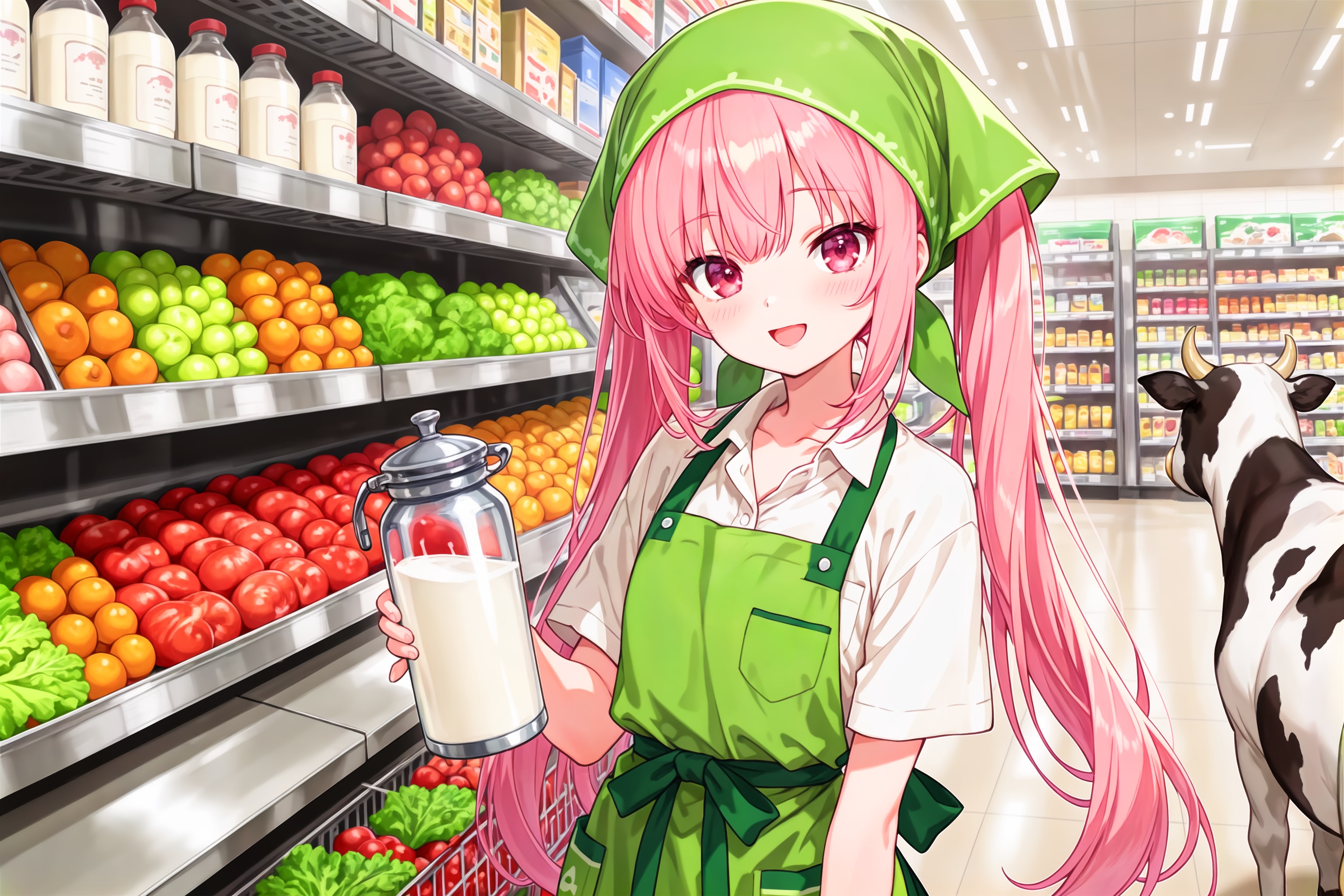 【新商品】まるで搾りたて | の人気AIイラスト・グラビア