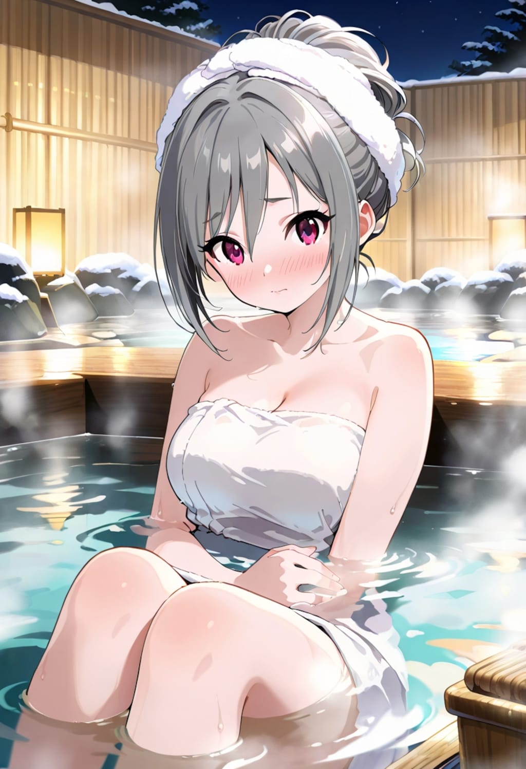 神崎蘭子　温泉