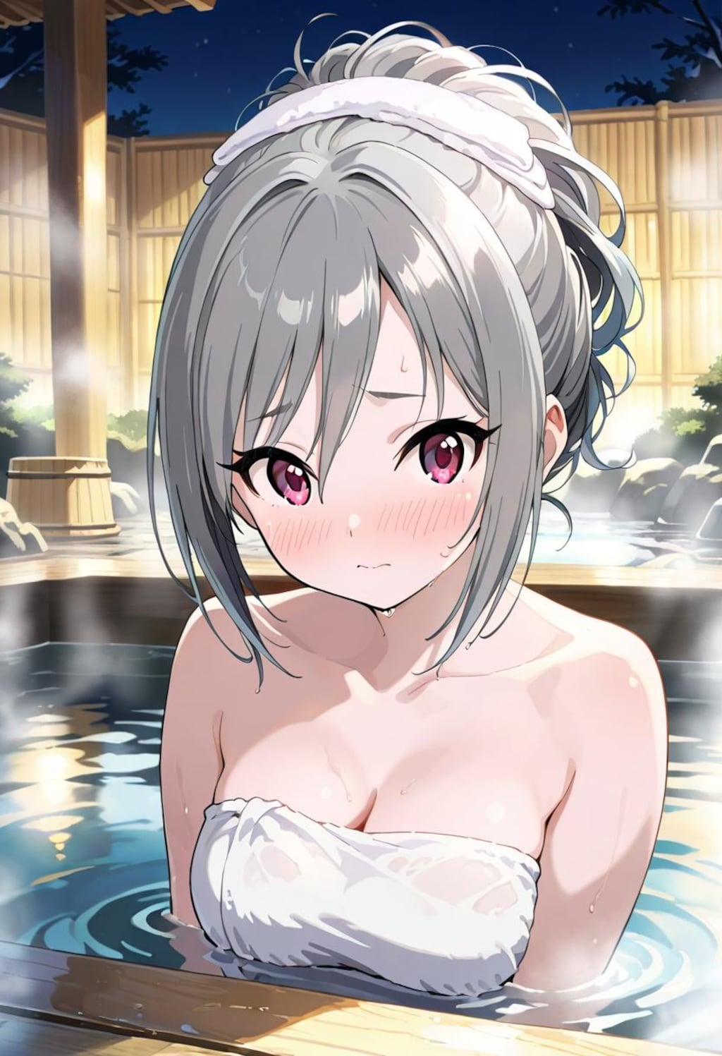 神崎蘭子　温泉