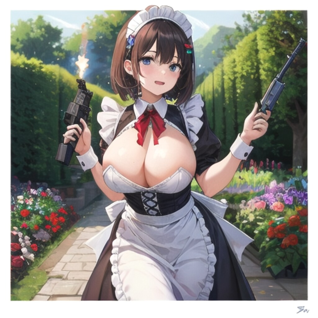 今日もおっぱいメイドは行く