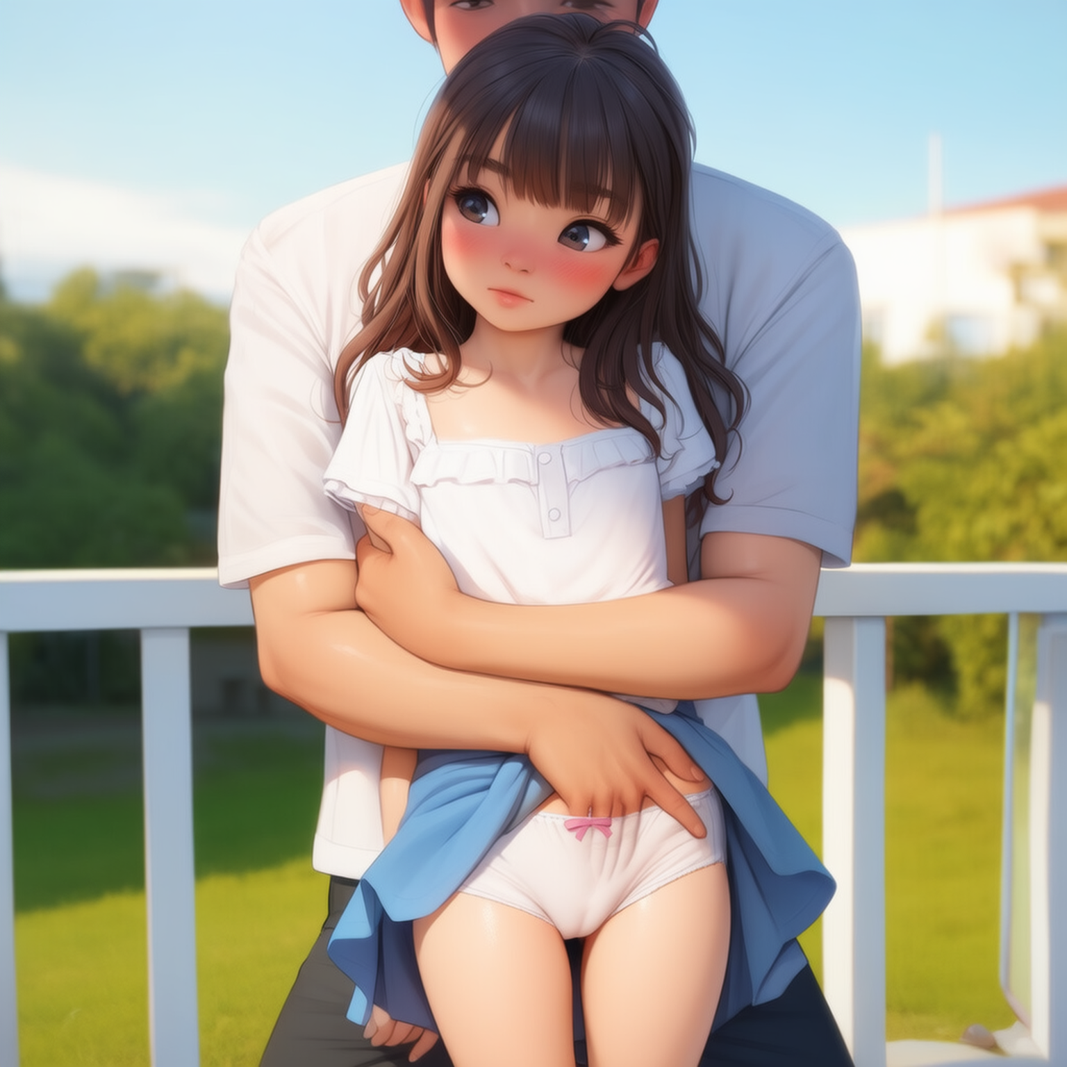 カメラの前では恋人同士