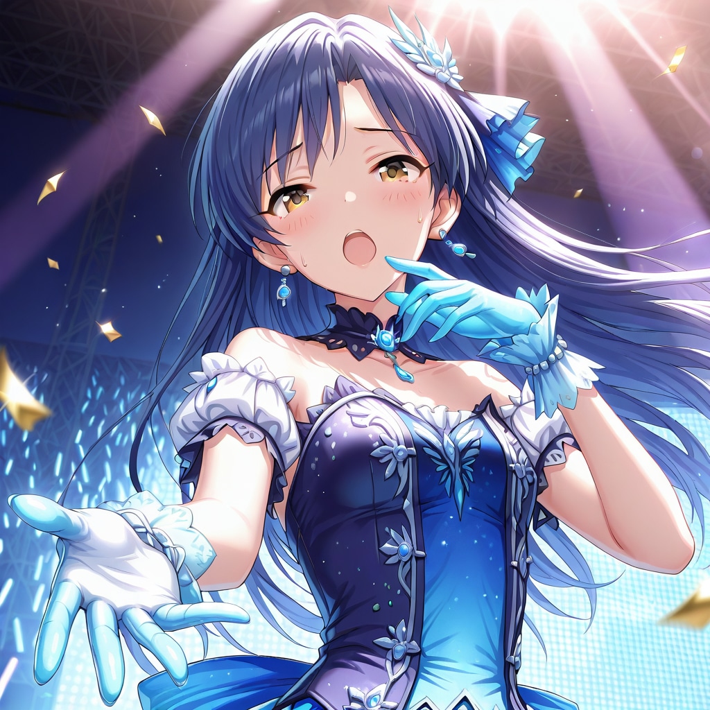 【コンサート】如月千早　ー武道館コンサート応援ー | の人気AIイラスト・グラビア