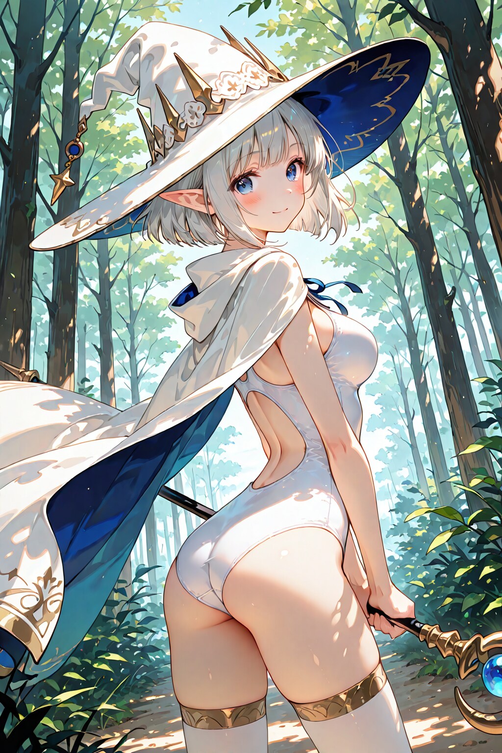 白スクまほうつかいさん